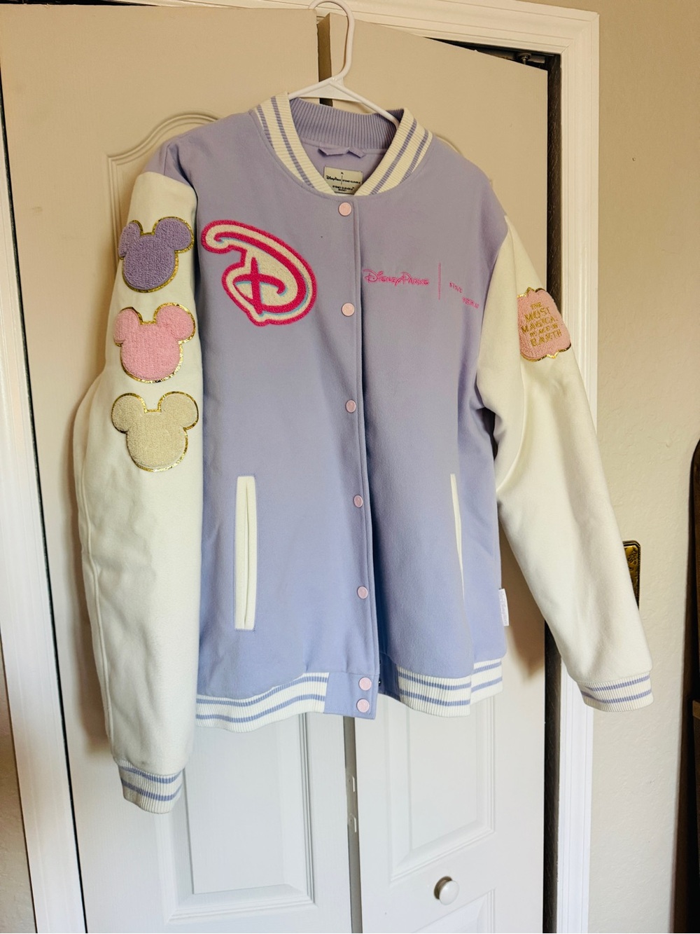 Stoney Clover Lane Disneyworld varsity jacket